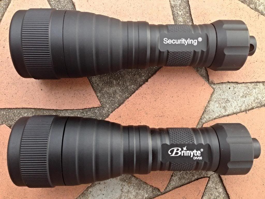Review Brinyte DIV05 (dive light) Diving Lights